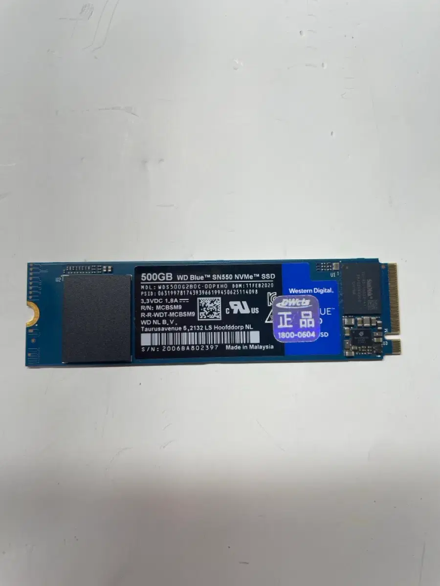 WD Blue SN550 500GB NVMe SSD | 브랜드 중고거래 플랫폼, 번개장터
